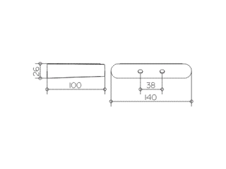 Мыльница Keuco Elegance  11655019000 хром